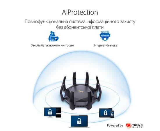 Маршрутизатор ASUS RT-AX89X AX6000 (RT-AX89X), изображение 10 Маршрутизатор ASUS RT-AX89X AX6000 (RT-AX89X), изображение 10