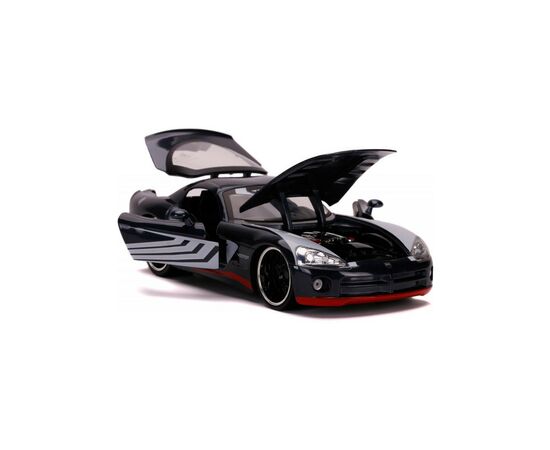 Машина Jada Марвел Людина-павук Dodge Viper SRT10+фігурка Венома (253225015), зображення 7 Машина Jada Марвел Людина-павук Dodge Viper SRT10+фігурка Венома (253225015), зображення 7
