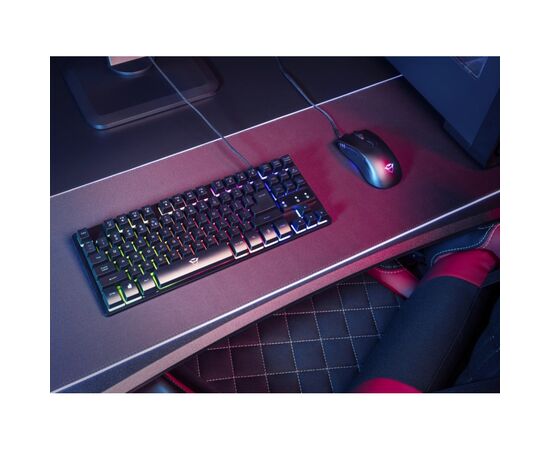 Клавіатура Trust GXT 833 Thado TKL USB Black (23724), зображення 2 Клавіатура Trust GXT 833 Thado TKL USB Black (23724), зображення 2