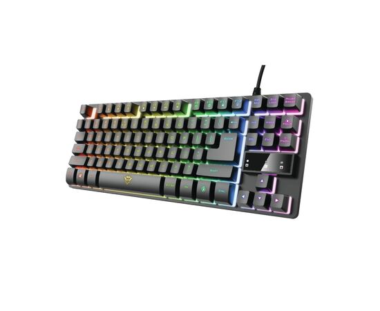 Клавіатура Trust GXT 833 Thado TKL USB Black (23724), зображення 5 Клавіатура Trust GXT 833 Thado TKL USB Black (23724), зображення 5