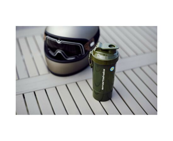 Шейкер спортивный SmartShake Original2GO One 800ml Army Green (10581002), изображение 10 Шейкер спортивный SmartShake Original2GO One 800ml Army Green (10581002), изображение 10