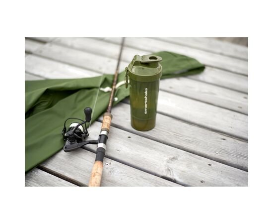 Шейкер спортивный SmartShake Original2GO One 800ml Army Green (10581002), изображение 9 Шейкер спортивный SmartShake Original2GO One 800ml Army Green (10581002), изображение 9