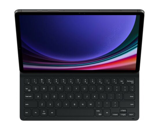Чехол для планшета Samsung Samsung Tab S9 Book Cover Keyboard Slim Black (EF-DX710BBEGUA), изображение 2 Чехол для планшета Samsung Samsung Tab S9 Book Cover Keyboard Slim Black (EF-DX710BBEGUA), изображение 2