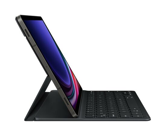 Чехол для планшета Samsung Samsung Tab S9 Book Cover Keyboard Slim Black (EF-DX710BBEGUA), изображение 6 Чехол для планшета Samsung Samsung Tab S9 Book Cover Keyboard Slim Black (EF-DX710BBEGUA), изображение 6