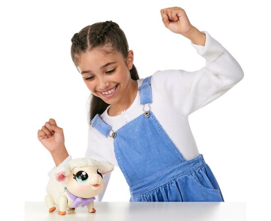 Интерактивная игрушка Moose Мой любимец маленький ягненок (26476), изображение 9 Интерактивная игрушка Moose Мой любимец маленький ягненок (26476), изображение 9