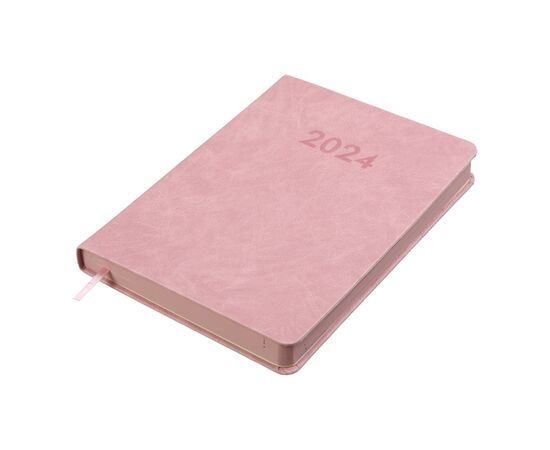 Еженедельник Buromax датированный 2024 DESEO, А5 розовый (BM.2143-10), изображение 2 Еженедельник Buromax датированный 2024 DESEO, А5 розовый (BM.2143-10), изображение 2
