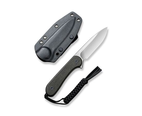Нож Civivi Fixed Blade Elementum Satin Blade Micarta (C2105B), изображение 2 Нож Civivi Fixed Blade Elementum Satin Blade Micarta (C2105B), изображение 2