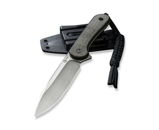Нож Civivi Fixed Blade Elementum Satin Blade Micarta (C2105B), изображение 5 Нож Civivi Fixed Blade Elementum Satin Blade Micarta (C2105B), изображение 5