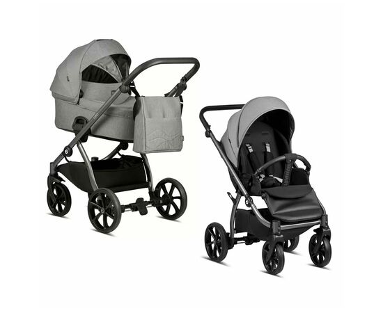 Коляска TUTIS 2 в 1 Leo Grey (1222108)
