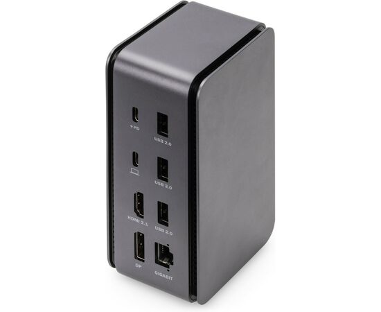 Порт-реплікатор Digitus USB 4 Docking Station 8K, USB Type-C, 14 Port (DA-70897), зображення 5 Порт-реплікатор Digitus USB 4 Docking Station 8K, USB Type-C, 14 Port (DA-70897), зображення 5