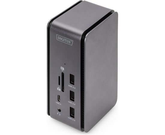 Порт-реплікатор Digitus USB 4 Docking Station 8K, USB Type-C, 14 Port (DA-70897)
