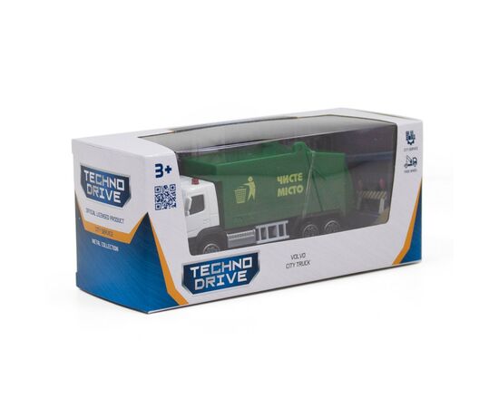 Спецтехника Techno Drive Volvo Мусоровоз (250300), изображение 3 Спецтехника Techno Drive Volvo Мусоровоз (250300), изображение 3