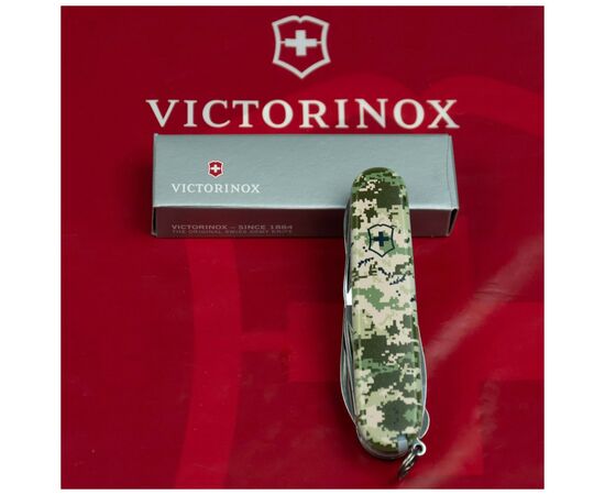 Нож Victorinox Climber Army Піксель (1.3703.3_W3940p), изображение 12 Нож Victorinox Climber Army Піксель (1.3703.3_W3940p), изображение 12