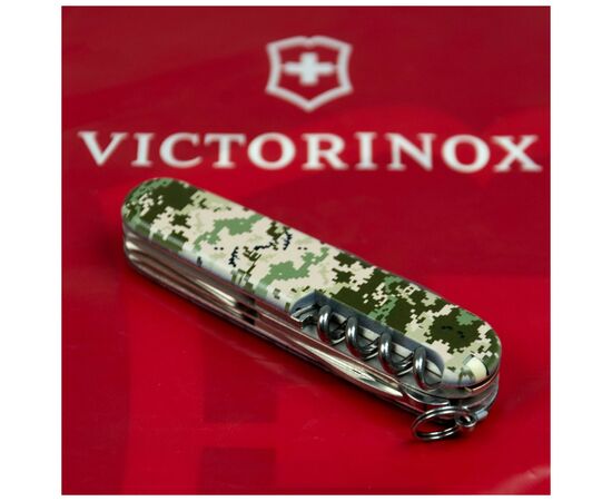 Нож Victorinox Climber Army Піксель (1.3703.3_W3940p), изображение 4 Нож Victorinox Climber Army Піксель (1.3703.3_W3940p), изображение 4
