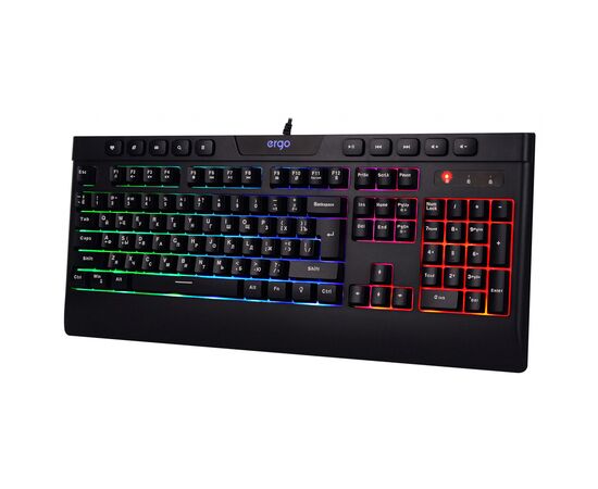 Клавіатура Ergo KB-510 USB Black (KB-510), зображення 4 Клавіатура Ergo KB-510 USB Black (KB-510), зображення 4