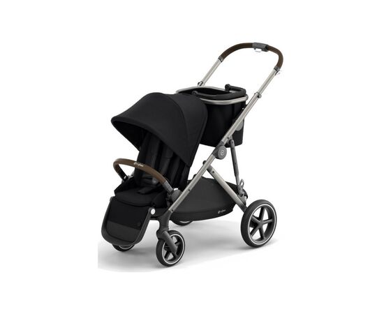 Коляска Cybex Gazelle S TPE Deep Black (520002177), изображение 6 Коляска Cybex Gazelle S TPE Deep Black (520002177), изображение 6
