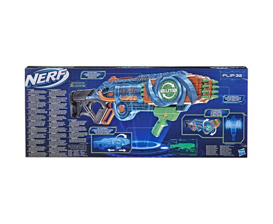 Игрушечное оружие Hasbro Nerf Elite 2.0 Флипшотс Флип-32 (F2553), изображение 2 Игрушечное оружие Hasbro Nerf Elite 2.0 Флипшотс Флип-32 (F2553), изображение 2