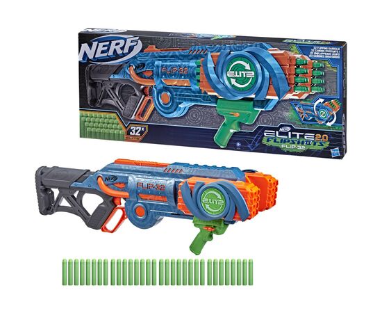 Игрушечное оружие Hasbro Nerf Elite 2.0 Флипшотс Флип-32 (F2553), изображение 3 Игрушечное оружие Hasbro Nerf Elite 2.0 Флипшотс Флип-32 (F2553), изображение 3