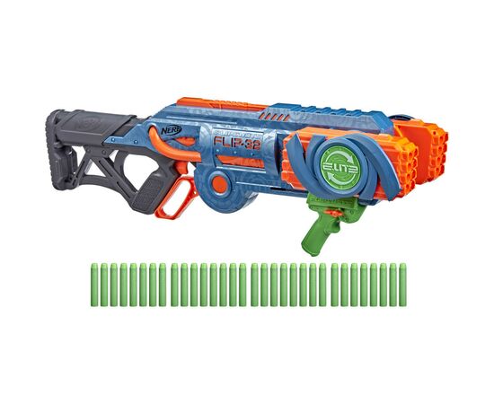 Игрушечное оружие Hasbro Nerf Elite 2.0 Флипшотс Флип-32 (F2553), изображение 4 Игрушечное оружие Hasbro Nerf Elite 2.0 Флипшотс Флип-32 (F2553), изображение 4