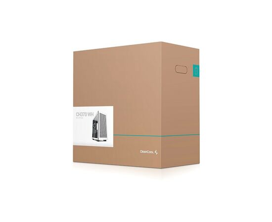 Корпус Deepcool CH370 White (R-CH370-WHNAM1-G-1), изображение 12 Корпус Deepcool CH370 White (R-CH370-WHNAM1-G-1), изображение 12