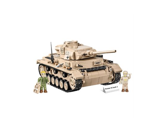 Конструктор Cobi Вторая Мировая Война Танк Panzer III, 780 деталей (COBI-2562), изображение 11 Конструктор Cobi Вторая Мировая Война Танк Panzer III, 780 деталей (COBI-2562), изображение 11