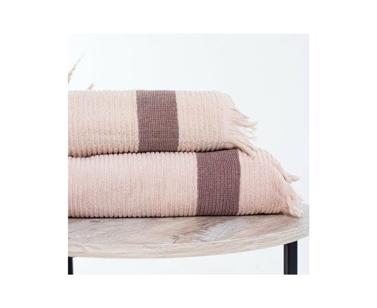 Полотенце MirSon Набор банных №107 Elite Luxury Beige 2 шт (2200005613313), изображение 3 Полотенце MirSon Набор банных №107 Elite Luxury Beige 2 шт (2200005613313), изображение 3