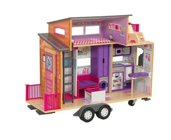 Ігровий набір KidKraft Ляльковий будиночок причіп Teeny House (65948), зображення 2 Ігровий набір KidKraft Ляльковий будиночок причіп Teeny House (65948), зображення 2