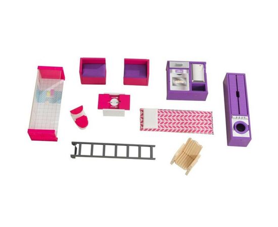 Ігровий набір KidKraft Ляльковий будиночок причіп Teeny House (65948), зображення 3 Ігровий набір KidKraft Ляльковий будиночок причіп Teeny House (65948), зображення 3