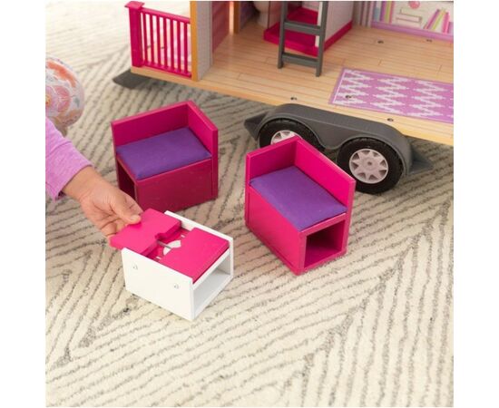 Ігровий набір KidKraft Ляльковий будиночок причіп Teeny House (65948), зображення 5 Ігровий набір KidKraft Ляльковий будиночок причіп Teeny House (65948), зображення 5