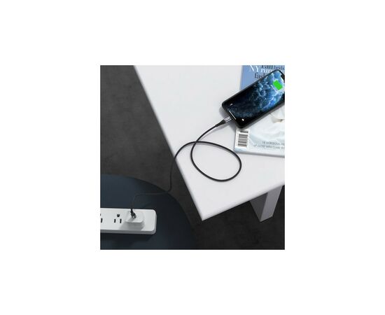 Дата кабель USB-C to Lightning 1.2m MFI Choetech (IP0039-BK), изображение 10 Дата кабель USB-C to Lightning 1.2m MFI Choetech (IP0039-BK), изображение 10