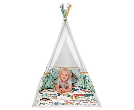 Детский коврик Kinderkraft палатка 3 в 1 Little Gardener (5902533918171), изображение 6 Детский коврик Kinderkraft палатка 3 в 1 Little Gardener (5902533918171), изображение 6