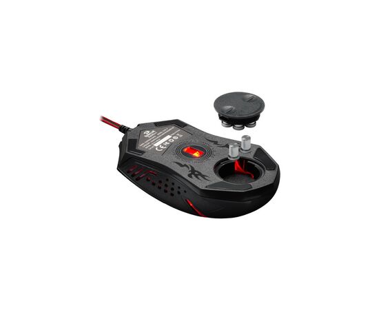 Мышка Redragon M601BA USB Black-Red + Килимок (78226), изображение 5 Мышка Redragon M601BA USB Black-Red + Килимок (78226), изображение 5