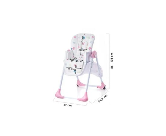 Стульчик для кормления Babytiger Benji Pink (5902533915170), изображение 7