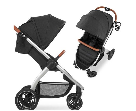 Коляска Hauck Uptown Melange Black (14827-3), изображение 2 Коляска Hauck Uptown Melange Black (14827-3), изображение 2