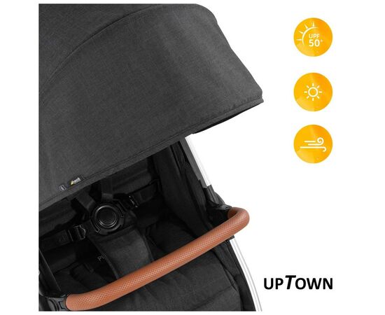 Коляска Hauck Uptown Melange Black (14827-3), изображение 8 Коляска Hauck Uptown Melange Black (14827-3), изображение 8
