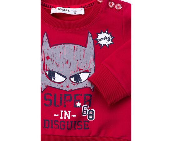Набор детской одежды Breeze "Super in disguise" (10419-92B-red), изображение 8 Набор детской одежды Breeze "Super in disguise" (10419-92B-red), изображение 8