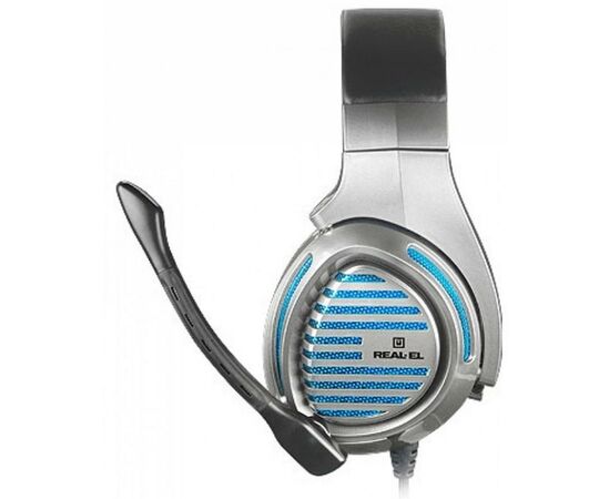 Наушники REAL-EL GDX-7670 Gun Metal, изображение 5 Наушники REAL-EL GDX-7670 Gun Metal, изображение 5