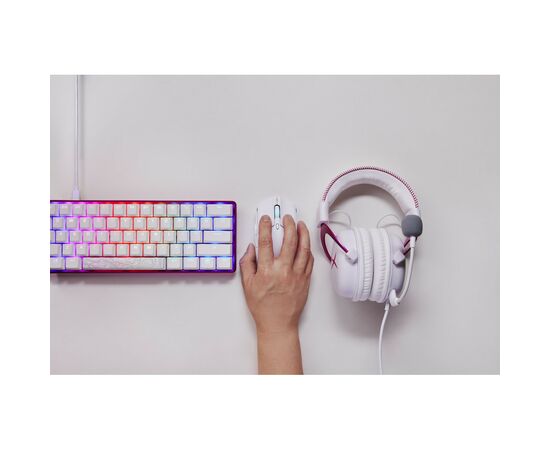 Мышка HyperX Pulsefire Haste 2 Wireless White (6N0A9AA), изображение 12 Мышка HyperX Pulsefire Haste 2 Wireless White (6N0A9AA), изображение 12