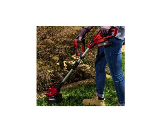 Тример садовий Einhell GE-CT 18/28 Li - Solo, PXC 18В, 28 см, волосінь 1.6 мм (без АКБ і ЗП) (3411242), зображення 3 Тример садовий Einhell GE-CT 18/28 Li - Solo, PXC 18В, 28 см, волосінь 1.6 мм (без АКБ і ЗП) (3411242), зображення 3