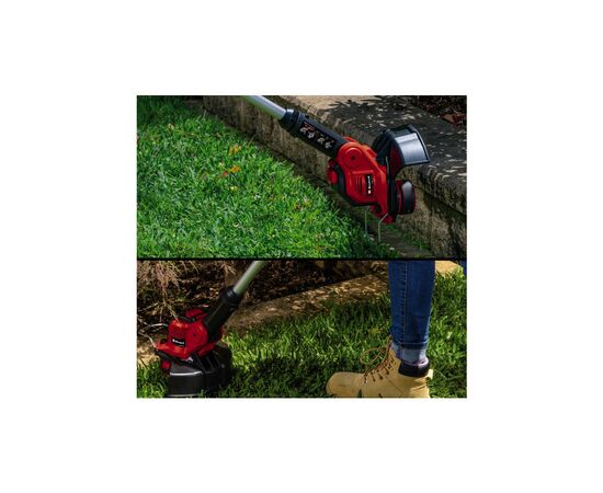 Тример садовий Einhell GE-CT 18/28 Li - Solo, PXC 18В, 28 см, волосінь 1.6 мм (без АКБ і ЗП) (3411242), зображення 4 Тример садовий Einhell GE-CT 18/28 Li - Solo, PXC 18В, 28 см, волосінь 1.6 мм (без АКБ і ЗП) (3411242), зображення 4