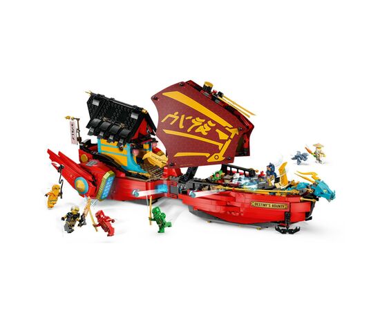Конструктор LEGO Ninjago Подарок судьбы — гонки со временем 1739 деталей (71797), изображение 3 Конструктор LEGO Ninjago Подарок судьбы — гонки со временем 1739 деталей (71797), изображение 3