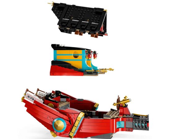 Конструктор LEGO Ninjago Подарок судьбы — гонки со временем 1739 деталей (71797), изображение 4 Конструктор LEGO Ninjago Подарок судьбы — гонки со временем 1739 деталей (71797), изображение 4
