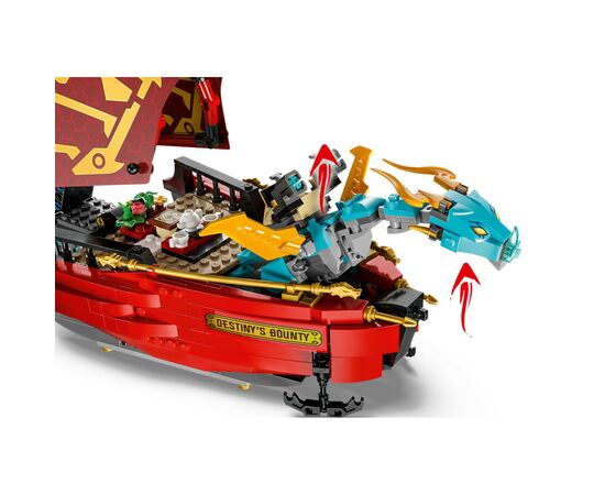 Конструктор LEGO Ninjago Подарок судьбы — гонки со временем 1739 деталей (71797), изображение 7 Конструктор LEGO Ninjago Подарок судьбы — гонки со временем 1739 деталей (71797), изображение 7