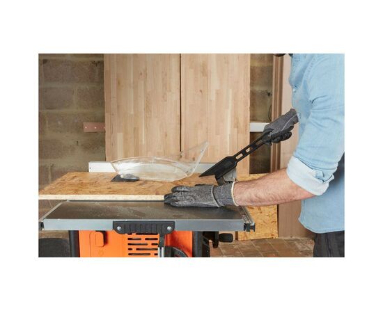 Верстак пильный, 1800 Вт, диск 254*30 мм, 4.800 об/мин,27,5 кг Black&Decker (BES720), изображение 7 Верстак пильный, 1800 Вт, диск 254*30 мм, 4.800 об/мин,27,5 кг Black&Decker (BES720), изображение 7