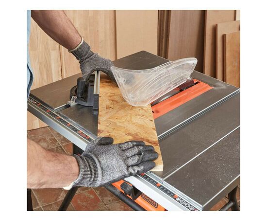 Верстак пильный, 1800 Вт, диск 254*30 мм, 4.800 об/мин,27,5 кг Black&Decker (BES720), изображение 9 Верстак пильный, 1800 Вт, диск 254*30 мм, 4.800 об/мин,27,5 кг Black&Decker (BES720), изображение 9