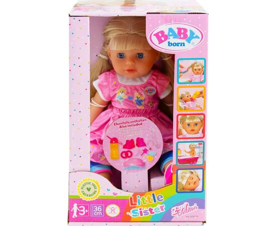 Лялька Zapf Baby Born - Молодша сестричка 36 см (834916), зображення 3 Лялька Zapf Baby Born - Молодша сестричка 36 см (834916), зображення 3