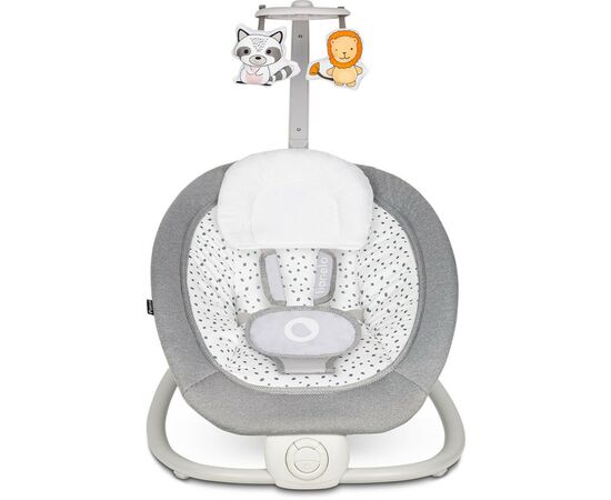 Кресло-качалка Lionelo Pascal Grey Dove (LO-PASCAL GREY DOVE), изображение 3 Кресло-качалка Lionelo Pascal Grey Dove (LO-PASCAL GREY DOVE), изображение 3