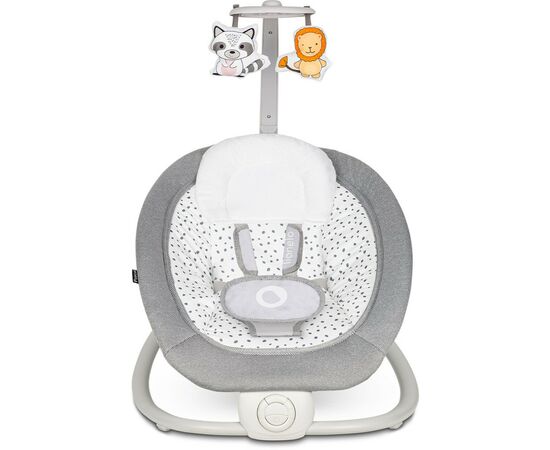 Кресло-качалка Lionelo Pascal Grey Dove (LO-PASCAL GREY DOVE), изображение 4 Кресло-качалка Lionelo Pascal Grey Dove (LO-PASCAL GREY DOVE), изображение 4