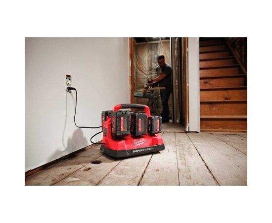 Зарядное устройство для аккумуляторов инструмента Milwaukee M18 PC6 EU (4932480162), изображение 10 Зарядное устройство для аккумуляторов инструмента Milwaukee M18 PC6 EU (4932480162), изображение 10