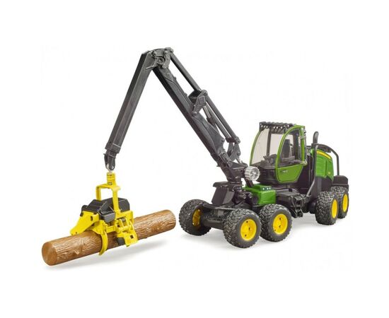 Спецтехника Bruder Харвестер John Deere 1270G с 1 бревном (02135), изображение 9